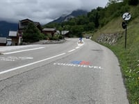 Col de la Loze da Brides les Bains via Courchevel