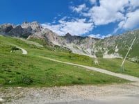 Col de la Loze von Brides les Bains über Courchevel