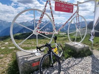 Col de la Loze von Brides les Bains über Courchevel
