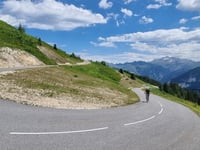 Col de la Loze von Brides les Bains über Courchevel