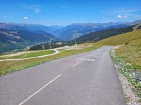 Col de la Loze da Brides les Bains via Courchevel