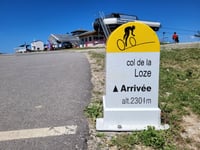 Col de la Loze da Brides les Bains via Courchevel