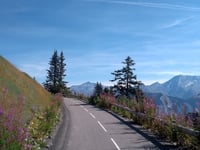 Col de la Loze da Brides les Bains via Courchevel