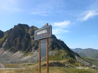Col de la Loze über La Tania