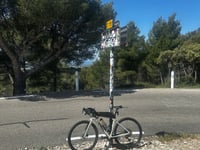 Col de la Madeleine desde Bédoin