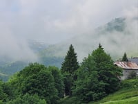 Col de la Madeleine vanuit Feissons-sur-Isère