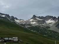 Col de la Madeleine from Feissons-sur-Isère