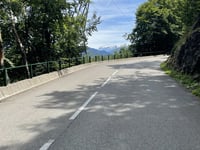 Col de la Madeleine from Feissons-sur-Isère