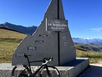 Col de la Madeleine from Feissons-sur-Isère