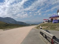 Col de la Madeleine from Feissons-sur-Isère