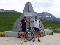 Col de la Madeleine from Feissons-sur-Isère