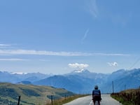 Col de la Madeleine from Feissons-sur-Isère