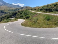 Col de la Madeleine from Feissons-sur-Isère