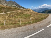 Col de la Madeleine from Feissons-sur-Isère