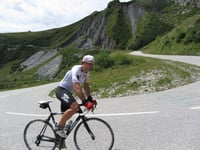 Col de la Madeleine from Feissons-sur-Isère
