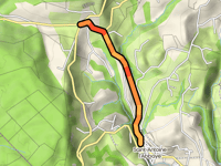 Col de la Madeleine von Saint Antoine l'Abbaye