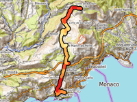 Col de la Madone de Gorbio von Cap d'Ail
