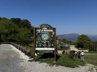 Col de la Madone de Gorbio depuis La Turbie