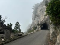 Col de la Madone de Gorbio vanuit La Turbie