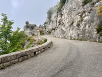 Col de la Madone de Gorbio von Menton