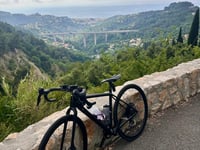 Col de la Madone de Gorbio von Menton