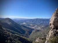 Col de la Madone de Gorbio von Menton