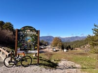 Col de la Madone de Gorbio von Menton