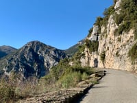 Col de la Madone de Gorbio via Route de Val de Gorbio