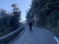 Col de la Madone de Gorbio via Route de Val de Gorbio