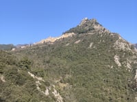 Col de la Madone de Gorbio via Route de Val de Gorbio