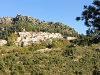 Col de la Madone de Gorbio via Route de Val de Gorbio