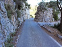 Col de la Madone de Gorbio via Route de Val de Gorbio