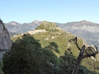Col de la Madone de Gorbio via Route de Val de Gorbio