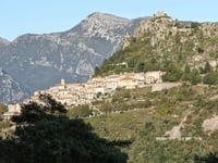 Col de la Madone de Gorbio via Route de Val de Gorbio