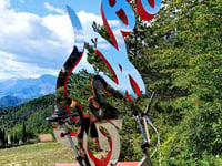 Col de la Madone de Gorbio von Menton