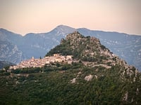 Col de la Madone de Gorbio von Menton
