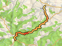 Col de la Malpère from Alairac