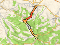 Col de la Malpère from Arzens