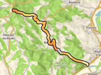 Col de la Malpère via Montclar
