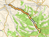 Col de la Malpère from Montréal