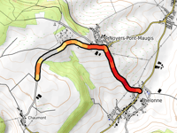 Col de la Marfée from Thelonne