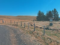 Col de la Matte desde Saint-Urcize