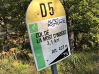 Col de la Mort d'Imbert z Manosque