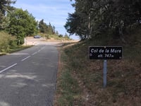 Col de la Mûre über Roissac