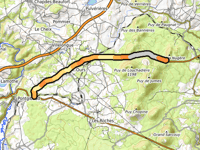 Col de la Nugère da Saint-Ours
