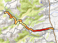 Col de la Pelletière von Pralong über Menacey