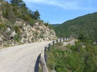Col de la Pertie from Villeperdrix