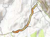 Col de la Pierre Plate von Valbelle