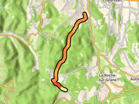 Col de la Pierre Sanglante von Grâne