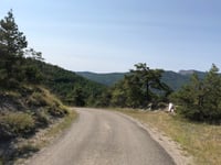 Col de la Pierre Vesce from Laborel